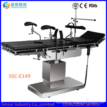 Hot Sale! Mobile Electric Operating Room Medical Hospital Tables